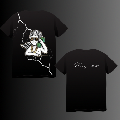 Money talk black shirt
