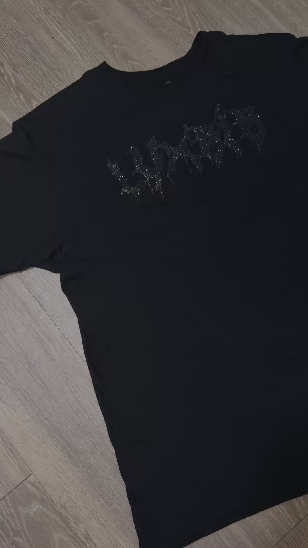 Rhinestone money shirt